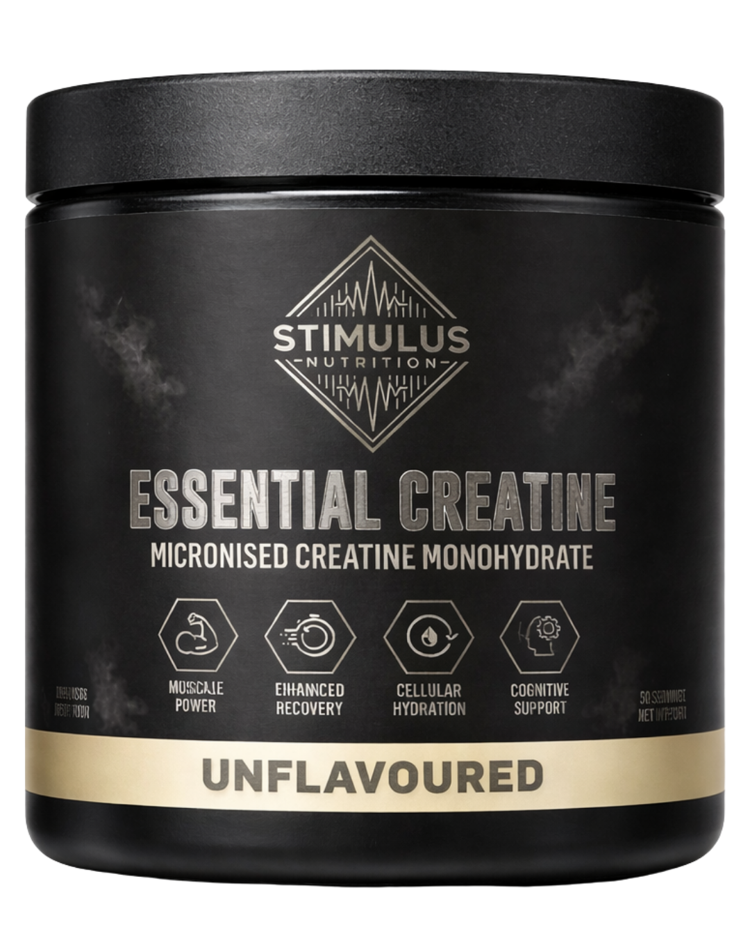 Essential Creatine — Micronised Monohydrate, 250g tub